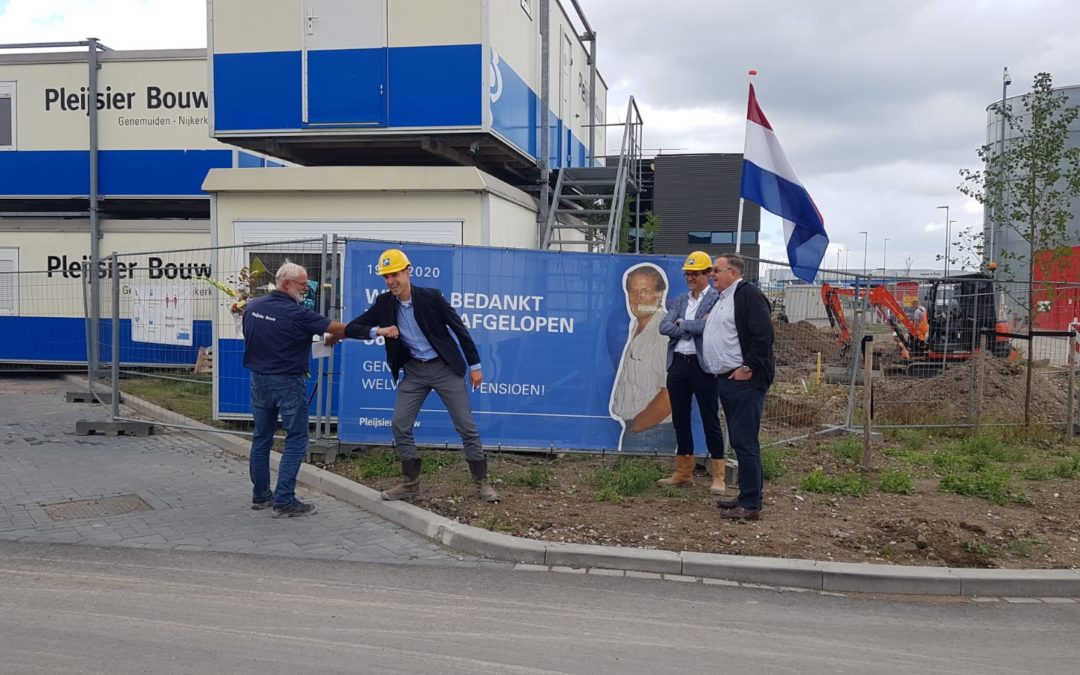 Wicher Eenkhoorn na 36 jaar Pleijsier Bouw met pensioen