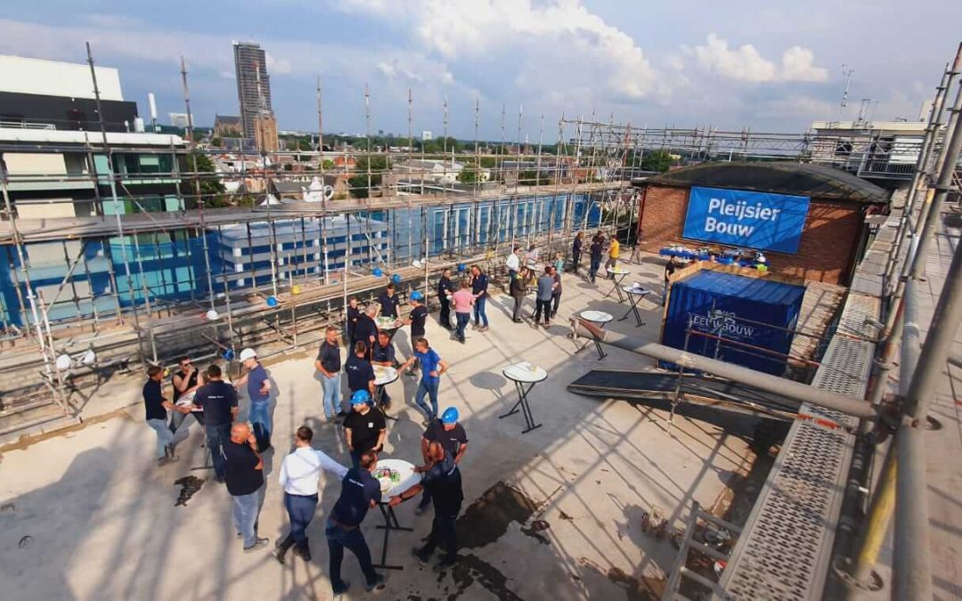 Pleijsier Bouw doet projectbezoek ‘The Cath’ in Utrecht