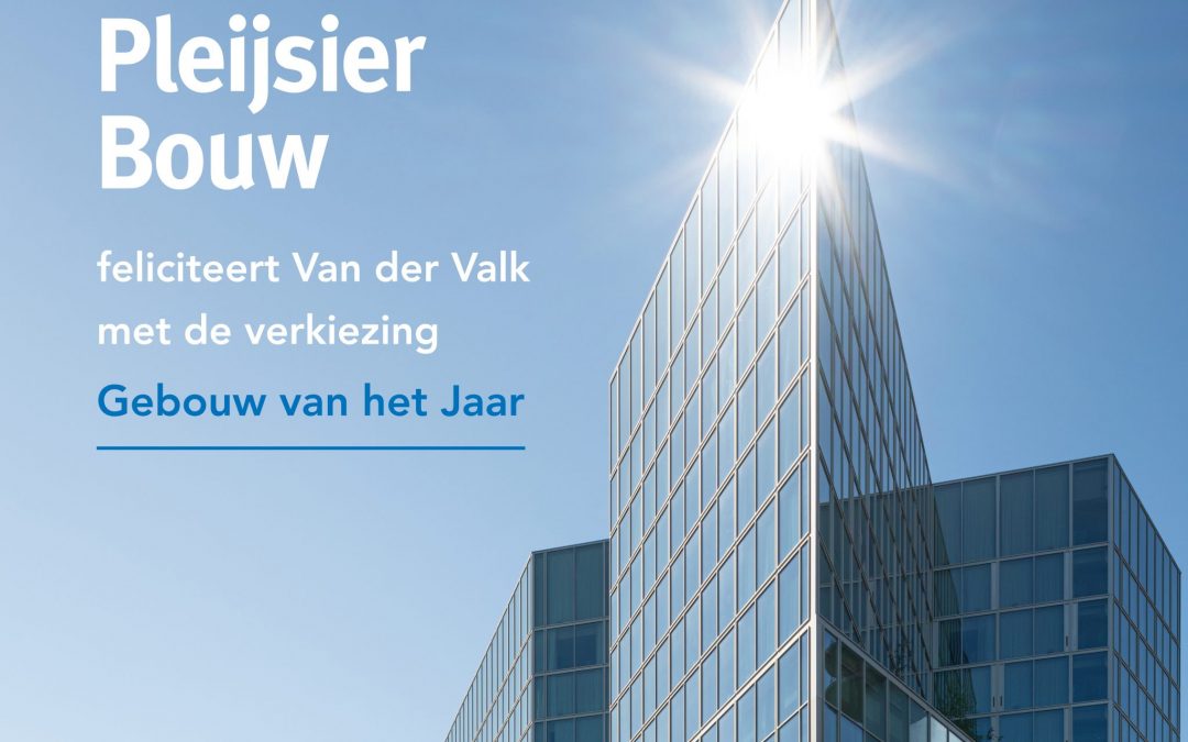 Van der Valk Zuidas verkozen als ‘Beste gebouw van het Jaar’