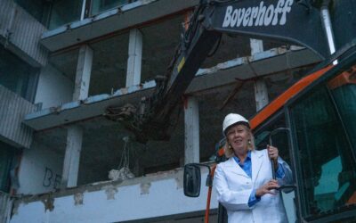 Pleijsier Bouw start sloop kantoor ‘Damsigt’ in Voorburg