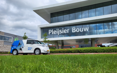 Pleijsier Bouw vult haar wagenpark aan met elektrische bussen