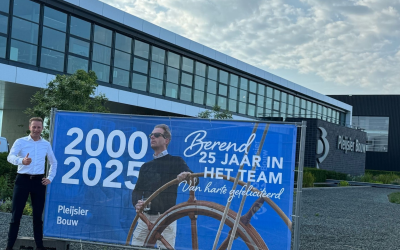 Berend 25 jaar in het team!