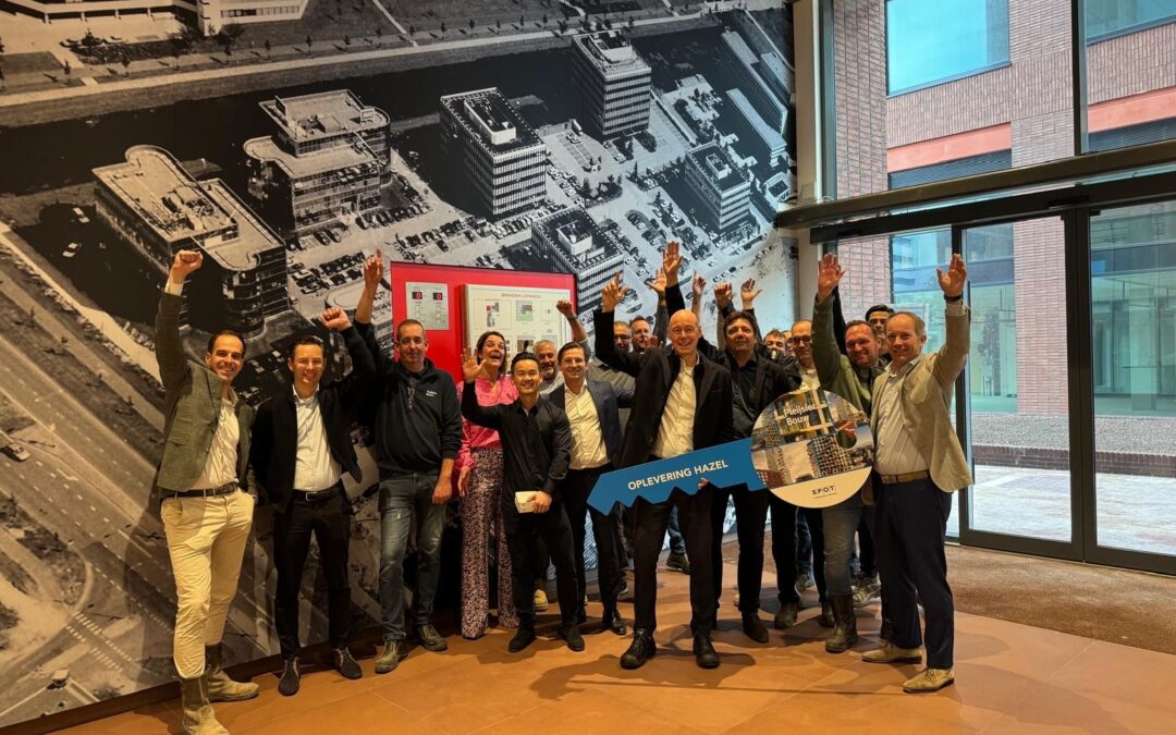 Pleijsier Bouw levert gebouw Hazel op van project Amsterdam SPOT!