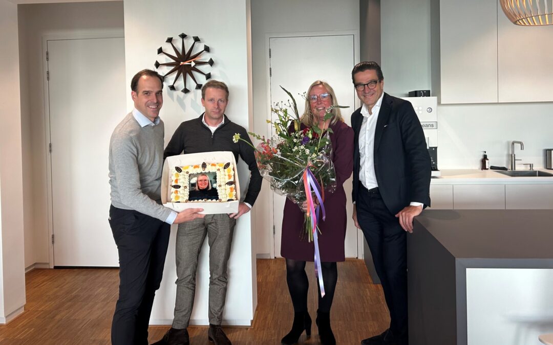 Astrid 25 jaar in het team!