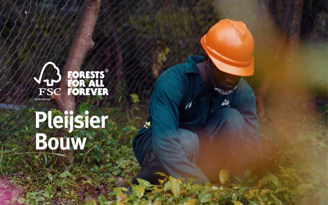 Pleijsier Bouw investeert in natuurherstel via FSC Verified Impact
